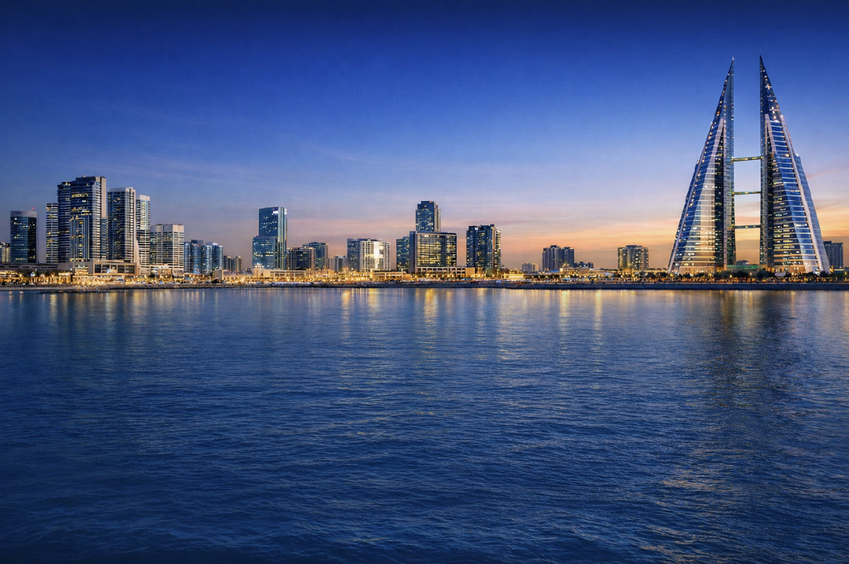 Bahrain skyline with modern towers reflecting property market growth in 2026