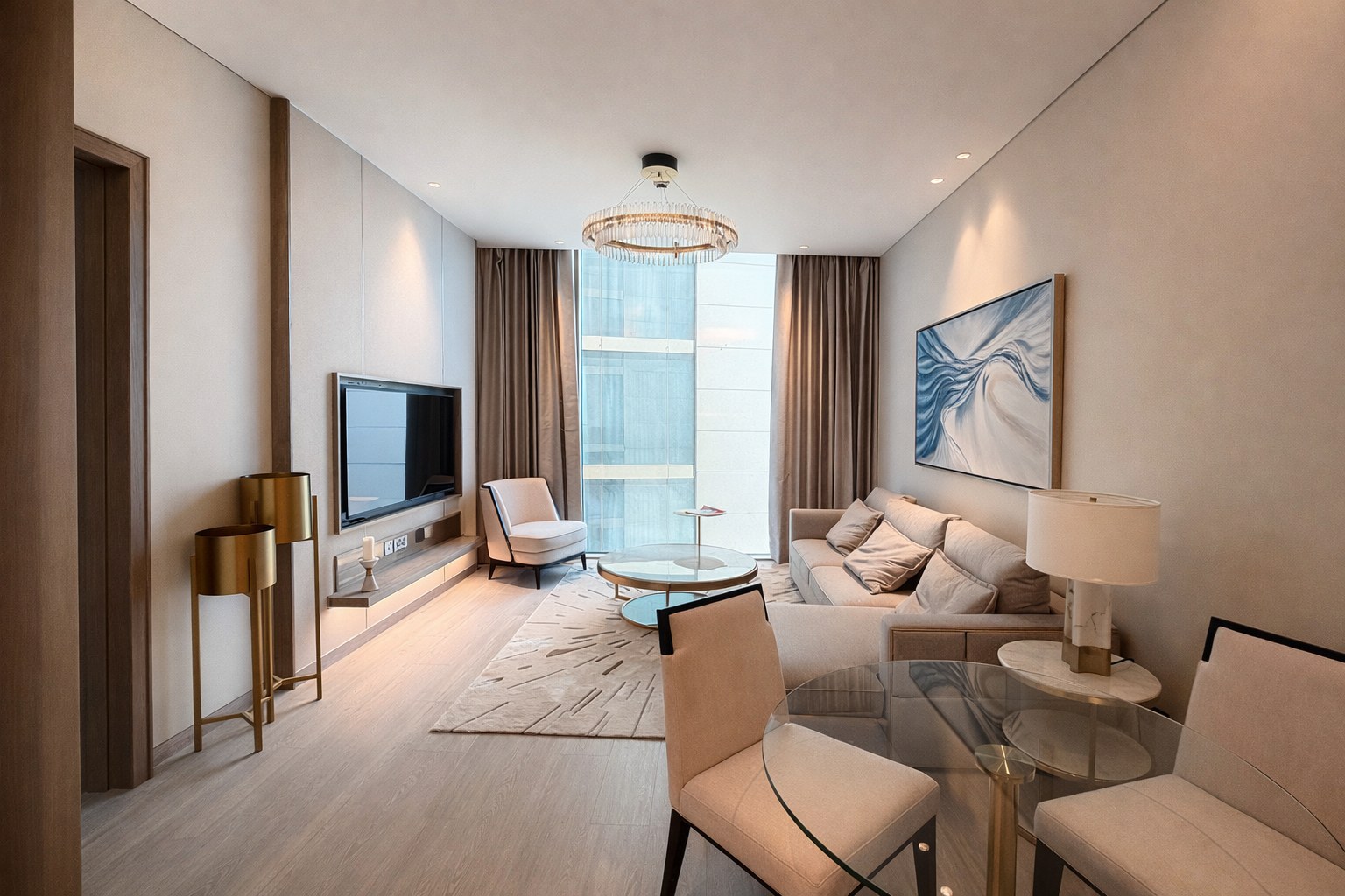1 Bedroom | ONYX | Bahrain Bay - Main view
