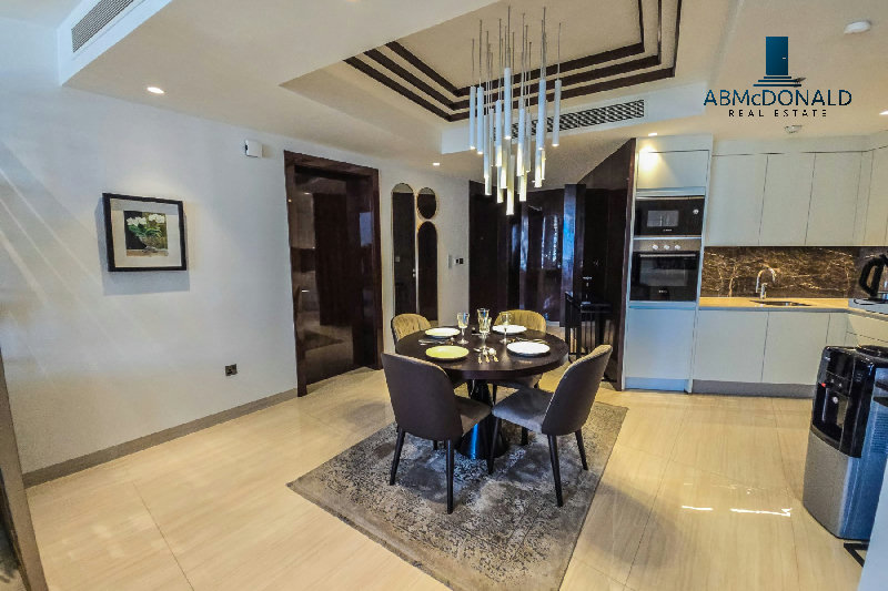 LUXURY 2-BEDROOM APARTMENT WITH PRIVATE TERRACE & PANORAMIC SEA VIEWS – WATER GARDEN CITY | BD 900 (Inclusive) – Slide 4