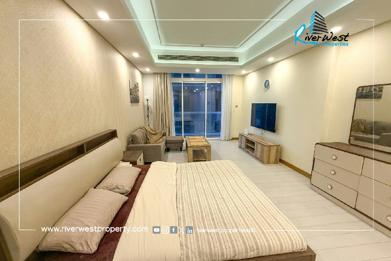 Studio Apartment for Rent in Juffair Near Al Fateh Mosque – Slide 1