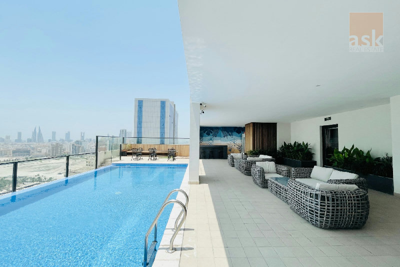 Spacious 2BR Apartment with Balcony | High Floor | City View – Slide 19