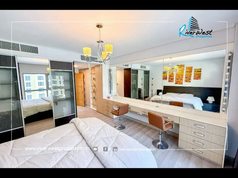 Freehold 1-Bedroom Apartment with Balcony in Amwaj Islands – Slide 3