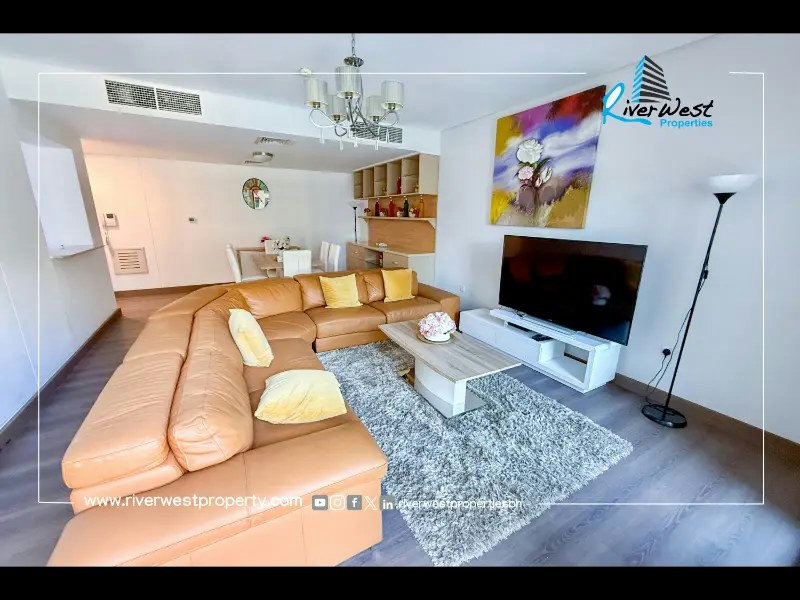 Freehold 1-Bedroom Apartment with Balcony in Amwaj Islands – Slide 4