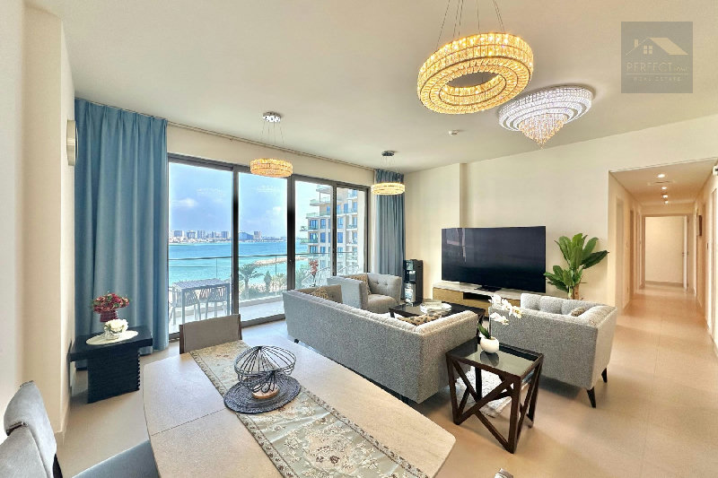 Luxurious | Stunning Sea view | Beach Access | 3BR – Slide 4