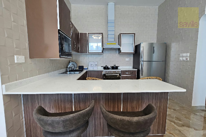 Lavish 1BR | Balcony | Semi‑Open Kitchen | Internet Included| Premium Facilities – Slide 6