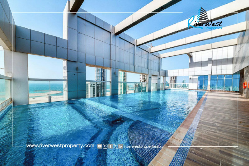 One Bedroom Apartment For Rent In Seef | Balcony & Facilities – Slide 7