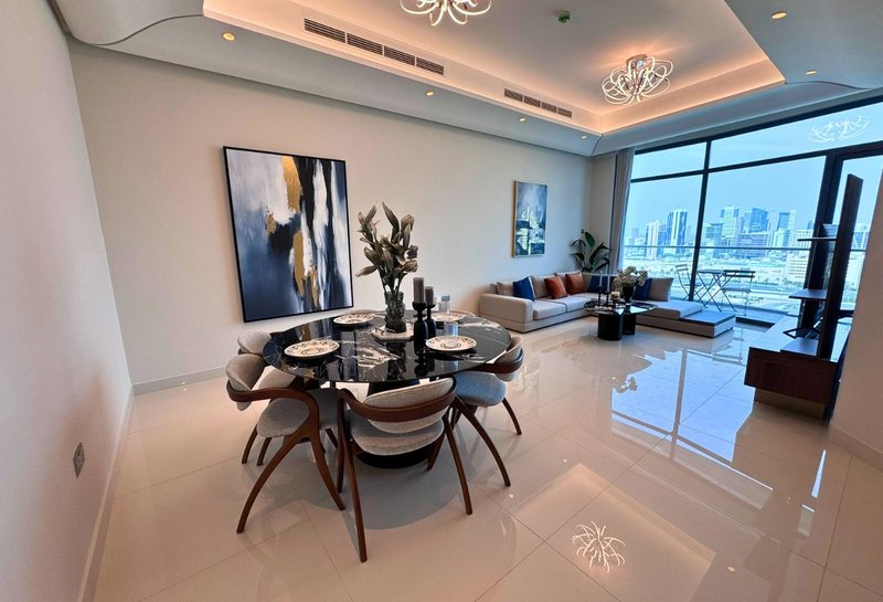 Brand new |Balcony| Maids room | City view| Modern โ Slide 1