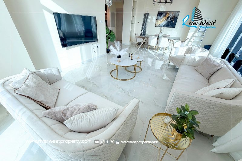 Fully Renovated 3 Bedroom Apartment with Sea View for Sale in Seef – Slide 3