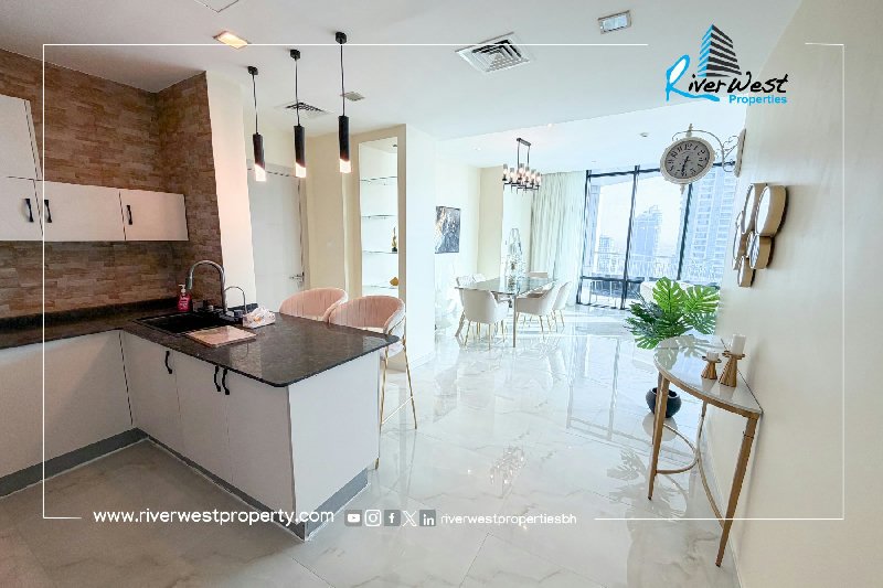 Fully Renovated 3 Bedroom Apartment with Sea View for Sale in Seef – Slide 7