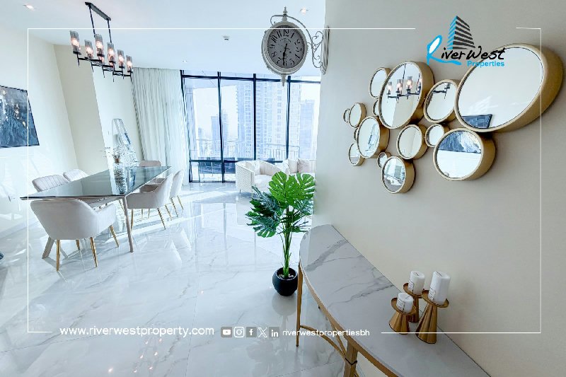 Fully Renovated 3 Bedroom Apartment with Sea View for Sale in Seef – Slide 2