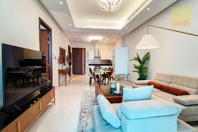 Spacious 1BHK in Sanabis – Luxury Furnished Living! – Slide 1