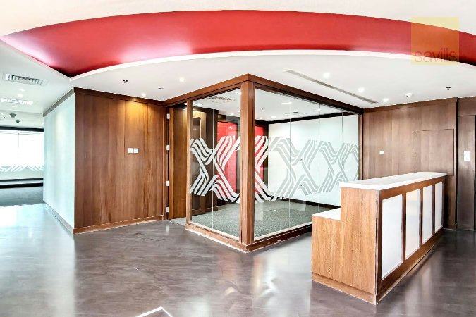 Fully Fitted Commercial Office for Rent in Seef โ Slide 1