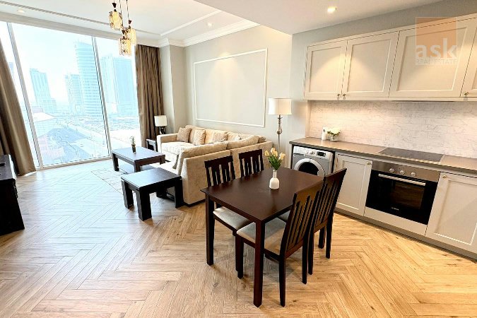 Ultra modern 1BR apartment with balcony - Main view
