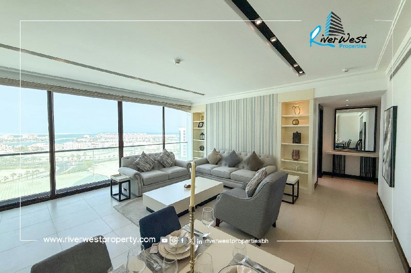2 Bedroom Apartment for Sale in Amwaj Islands with Lagoon View - View 2