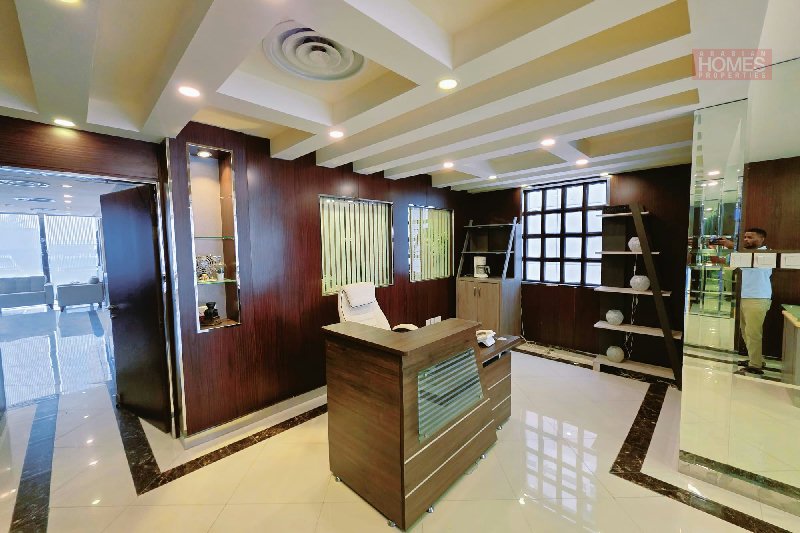 LUXURY OFFICE SPACE AVAILABLE FULLY PARTITIONED AND FURNISHED  – Slide 4
