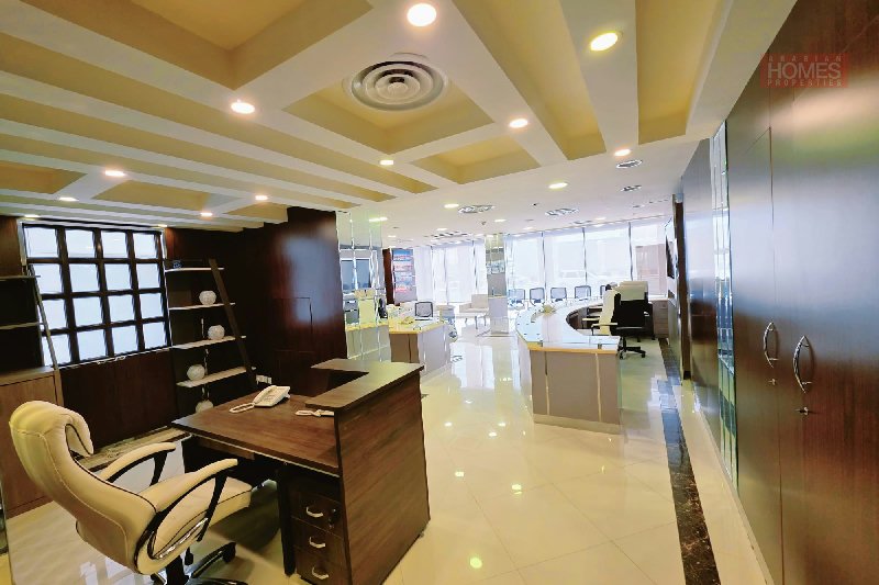 LUXURY OFFICE SPACE AVAILABLE FULLY PARTITIONED AND FURNISHED  – Slide 3