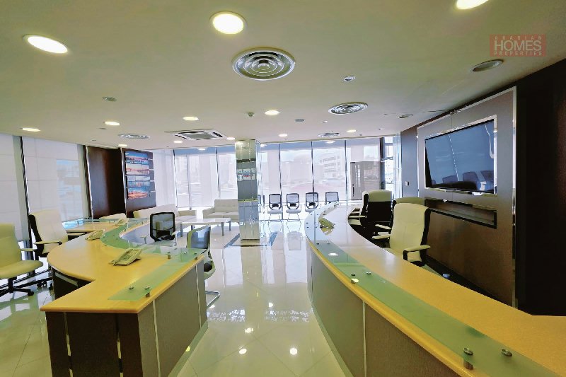 LUXURY OFFICE SPACE AVAILABLE FULLY PARTITIONED AND FURNISHED  - Main view