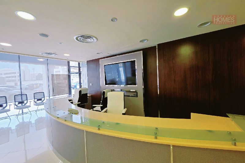 LUXURY OFFICE SPACE AVAILABLE FULLY PARTITIONED AND FURNISHED  – Slide 14