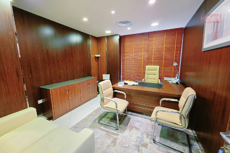 LUXURY OFFICE SPACE AVAILABLE FULLY PARTITIONED AND FURNISHED  – Slide 5