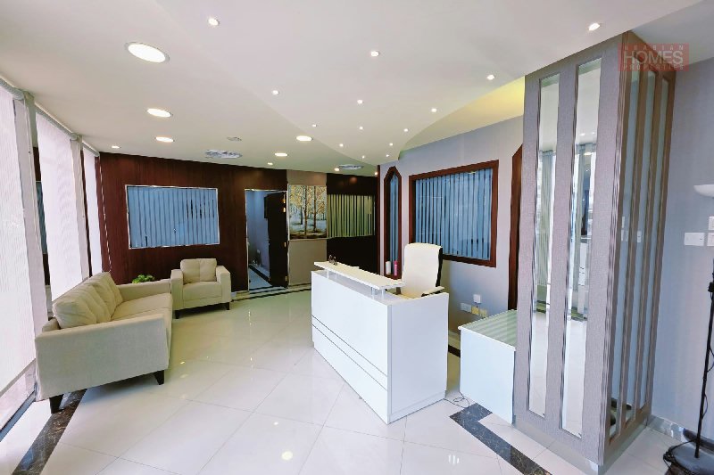 LUXURY OFFICE SPACE AVAILABLE FULLY PARTITIONED AND FURNISHED  – Slide 13