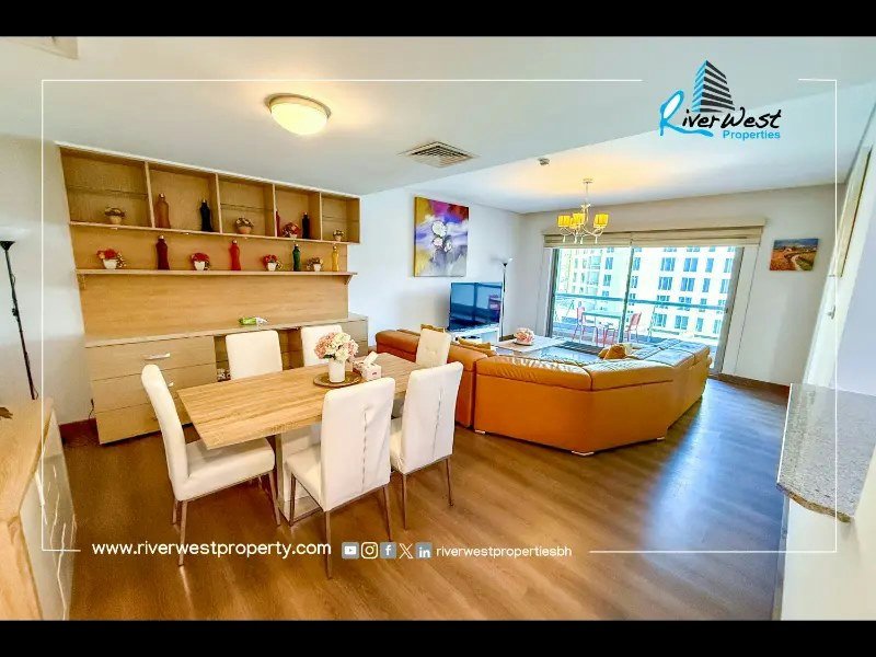 Freehold 1-Bedroom Apartment with Balcony in Amwaj Islands – Slide 9