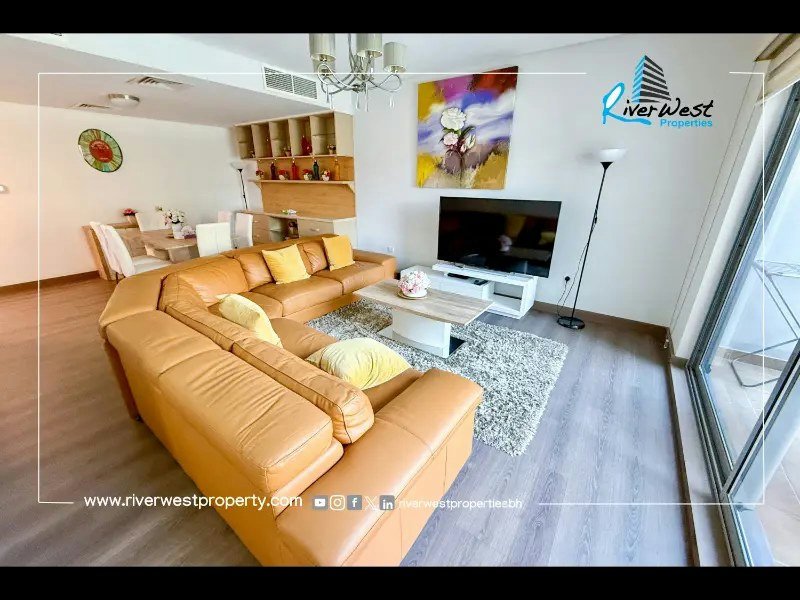 Freehold 1-Bedroom Apartment with Balcony in Amwaj Islands – Slide 5
